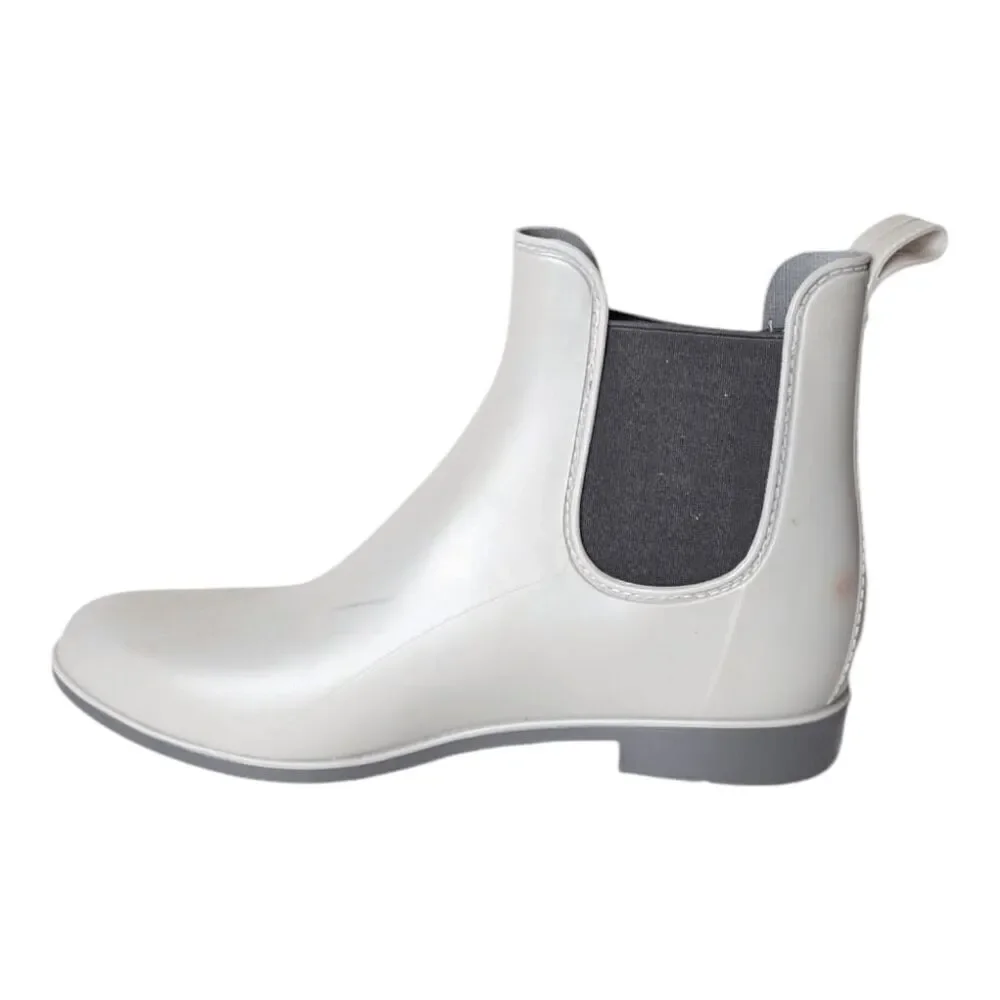 NWD SAM EDELMAN Tinsley Rain Boot In Dove Grey Size 11